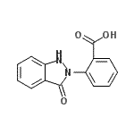 CAS#: 18428-91-6, 2-(3-Oxo-1,3-Dihydro-2H-Indazol-2-Yl)Benzoic Acid