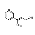 CAS#: 184419-64-5, (2E)-3-(3-Pyridinyl)-2-Buten-1-Ol