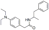 CAS 登录号:18464-55-6, 2-(4-二乙基氨基苯基)-N-(1-甲基-2-苯基乙基)乙酰胺