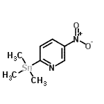 CAS 登录号：184962-91-2， 5-硝基-2-(三甲基锡烷基)吡啶