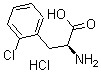 CAS 登录号：185030-83-5， 2-氯-L-苯基丙氨酸盐酸盐