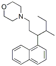 CAS 登录号：18514-30-2， 4-[4-甲基-3-(1-萘基)己基]吗啉