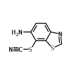 CAS#: 18522-32-2, 6-Amino-1,3-Benzothiazol-7-Yl Thiocyanate