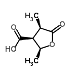CAS#: 185246-58-6, (2S,3S,4R)-2,4-Dimethyl-5-Oxotetrahydro-3-Furancarboxylic Acid