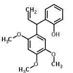CAS#: 18525-14-9, 2-[1-(2,4,5-Trimethoxyphenyl)-2-Propen-1-Yl]Phenol
