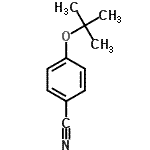 CAS 登录号：185259-36-3， 4-[(2-甲基-2-丙基)氧基]苯甲腈