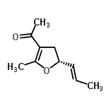 CAS#: 185317-33-3, 1-{(5R)-2-Methyl-5-[(1E)-1-Propen-1-Yl]-4,5-Dihydro-3-Furanyl}Ethanone
