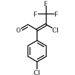 CAS#: 185389-58-6, (2E)-3-Chloro-2-(4-Chlorophenyl)-4,4,4-Trifluoro-2-Butenal