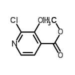 CAS 登录号：185423-04-5， 甲基2-氯-3-羟基异烟酸酯