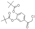 CAS 登录号：185448-73-1， 2-氯-3',4'-二(特戊酰氧基)苯乙酮