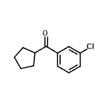 CAS#: 1855-40-9, (3-Chlorophenyl)(Cyclopentyl)Methanone