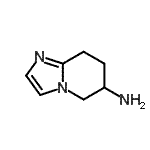 CAS#: 185796-58-1, 5,6,7,8-Tetrahydroimidazo[1,2-a]Pyridin-6-Amine