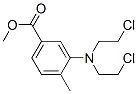 CAS#: 18583-88-5, 3-[Bis(2-Chloroethyl)Amino]-P-Toluic Acid Methyl Ester