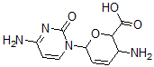 CAS 登录号:1860-84-0, 4-氨基-1-(4-氨基-2-氧代-(2H)-嘧啶基)-1,2,3,4-四脱氧-beta-D-赤式-己-2-烯吡喃糖醛酸