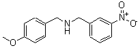 CAS#: 186129-17-9, 1-(4-Methoxyphenyl)-N-(3-Nitrobenzyl)Methanamine