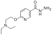 CAS 登录号：18617-52-2， 6-[2-(二乙基氨基)乙氧基]-3-吡啶甲酰胺
