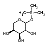 CAS 登录号：18623-26-2， 1-O-(三甲基硅烷基)-L-阿拉伯吡喃糖