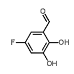 CAS#: 186308-52-1, 5-Fluoro-2,3-Dihydroxybenzaldehyde