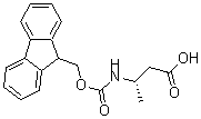 CAS#: 186320-18-3, 3-[[(9H-Fluoren-9-Ylmethoxy)Carbonyl]Amino]-Butanoic Acid