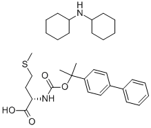 CAS#: 18635-05-7, N-((1-(1,1-Biphenyl)-4-Yl-1-Methylethoxy)Carbonyl)-L-Methionine Dicyclohexylamine salt (1:1)