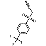 CAS#: 186405-37-8, {[4-(Trifluoromethyl)Phenyl]Sulfonyl}Acetonitrile