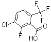 CAS#: 186517-41-9, 3-Chloro-2-Fluoro-6-(Trifluoromethyl)-Benzoic Acid