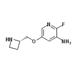 CAS#: 186590-42-1, 5-[(2S)-2-Azetidinylmethoxy]-2-Fluoro-3-Pyridinamine