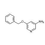 CAS 登录号：186593-25-9， 5-(苄氧基)-3-吡啶胺