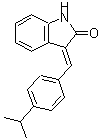 CAS 登录号：186611-55-2， (3E)-3-(4-异丙基亚苄基)-1,3-二氢-2H-吲哚-2-酮