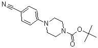 CAS#: 186650-98-6, 4-(4-Cyanophenyl)-1-Piperazinecarboxylic Acid 1,1-Dimethylethyl Ester