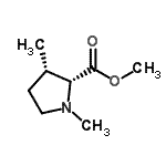 CAS 登录号：186653-16-7， 甲基(3S)-1,3-二甲基-D-脯氨酸酯