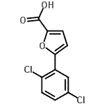 CAS#: 186830-98-8, 5-(2,5-Dichlorophenyl)-2-Furoic Acid