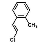 CAS#: 18684-83-8, 1-[(E)-2-Chlorovinyl]-2-Methylbenzene