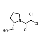 CAS#: 186887-30-9, 2,2-Dichloro-1-[(2S)-2-(Hydroxymethyl)-1-Pyrrolidinyl]Ethanone