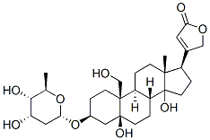 CAS#: 18695-02-8, (3beta,5beta)-3-[(2,6-Dideoxy-beta-D-Ribo-Hexopyranosyl)Oxy]-5,14,19-Trihydroxycard-20(22)-Enolide