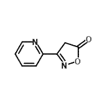 CAS 登录号：18701-07-0， 3-(2-吡啶基)-1,2-恶唑-5(4H)-酮