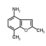 CAS 登录号：187267-99-8， 2,7-二甲基-1-苯并呋喃-4-胺