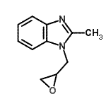 CAS#: 187393-12-0, 2-Methyl-1-(2-Oxiranylmethyl)-1H-Benzimidazole