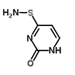 CAS 登录号：187455-27-2， 4-(氨基硫基)-2(1H)-嘧啶酮
