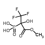 CAS#: 187653-39-0, (1,1,1-Trifluoro-2-Hydroxy-3-Methoxy-3-Oxo-2-Propanyl)Phosphonic Acid