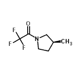 CAS#: 187670-59-3, 2,2,2-Trifluoro-1-[(3S)-3-Methyl-1-Pyrrolidinyl]Ethanone