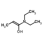 CAS 登录号：187809-32-1， (1Z)-1-(二乙基氨基)-1-丙烯-1-醇