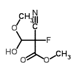 CAS#: 187838-05-7, Methyl 2-Cyano-2-Fluoro-3-Hydroxy-3-Methoxypropanoate