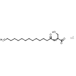 CAS#: 18791-25-8, Sodium (2S)-3-Hydroxy-2-(Tetradecanoylamino)Propanoate