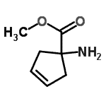 CAS 登录号：188177-97-1， 甲基1-氨基-3-环戊烯-1-羧酸酯
