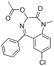 CAS#: 18818-64-9, 7-Chloro-1,3-Dihydro-1-Methyl-5-Phenyl-2-Oxo-2H-1,4-Benzodiazepin-3-Yl Acetate