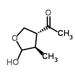 CAS 登录号：188300-71-2， 1-[(3R,4R)-5-羟基-4-甲基四氢-3-呋喃基]乙酮