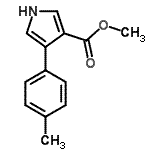 CAS#: 188524-66-5, Methyl 4-(4-Methylphenyl)-1H-Pyrrole-3-Carboxylate