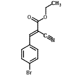 CAS 登录号：18861-58-0， 乙基(2E)-3-(4-溴苯基)-2-氰基丙烯酸酯