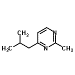 CAS#: 188708-01-2, 4-Isobutyl-2-Methylpyrimidine